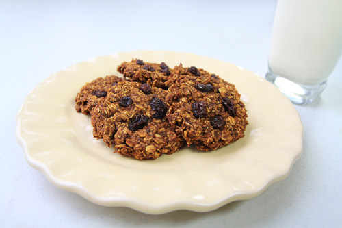 Oatmeal, Pumpkin, Coconut Cookies
