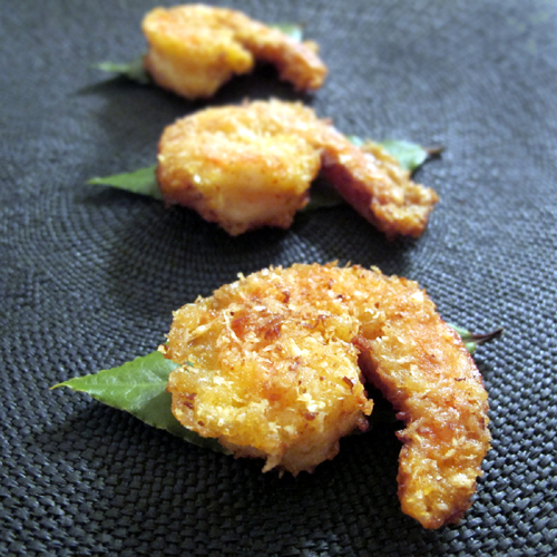 Chili-Coconut Crusted Shrimp