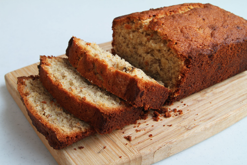 Banana Coconut Cream Bread