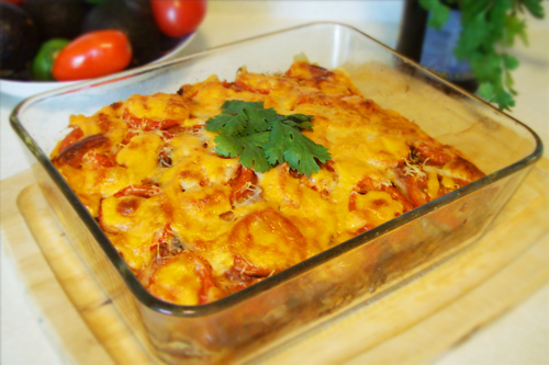 Gluten-Free Vegetarian “Mexican” Lasagna