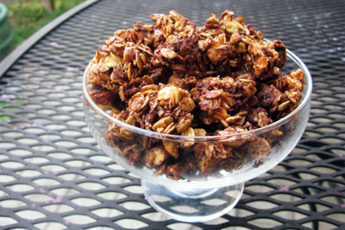 Chocolate, Almond Granola