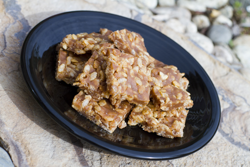 Coconut, Crispy Rice Protein Bites