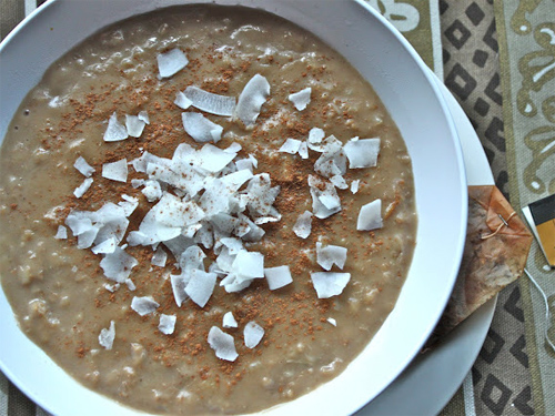 Coconut, Chai Tea Oatmeal