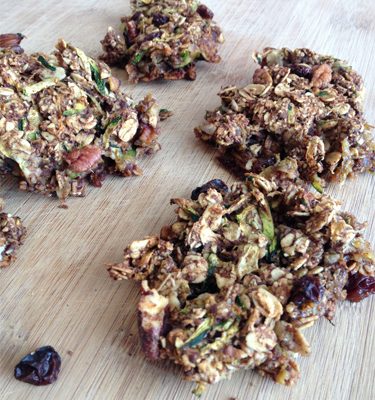 Zucchini Oat Bars