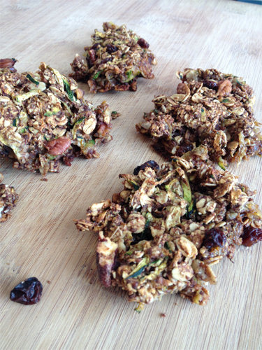 Zucchini Oat Bars