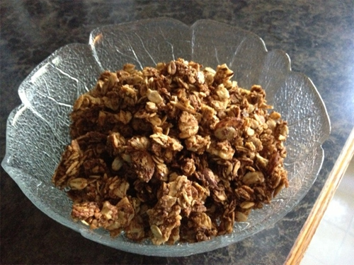 Coconut, Pumpkin Granola