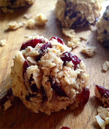 Clementine, Cranberry Coconut Macaroons