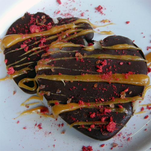 Coconut, Caramel Cream-Filled Chocolates