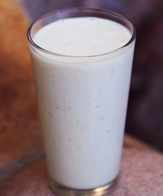 Coconut Peanut Butter, Banana Protein Shake