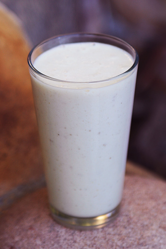 Coconut Peanut Butter, Banana Protein Shake