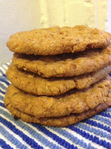 Gluten-Free Oatmeal, Butterscotch Cookies