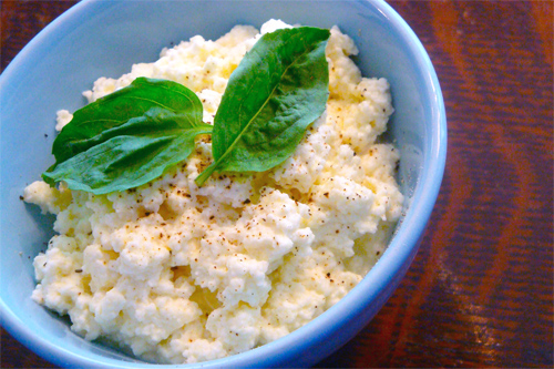 Homemade Coconut Vinegar Ricotta