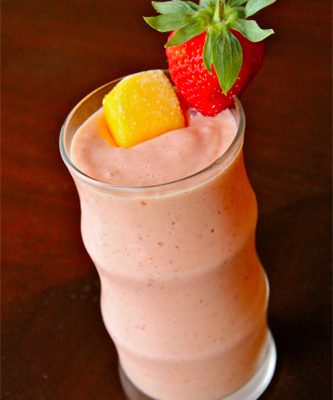 Strawberry, Mango, Coconut Delight
