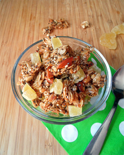 Tropical Coconut Oil Granola