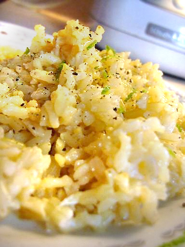 Coconut, Lime Rice Pilaf