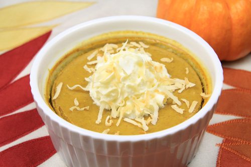 Coconut, Pumpkin Custard