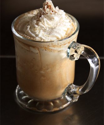Iced Coconut Pumpkin Latte
