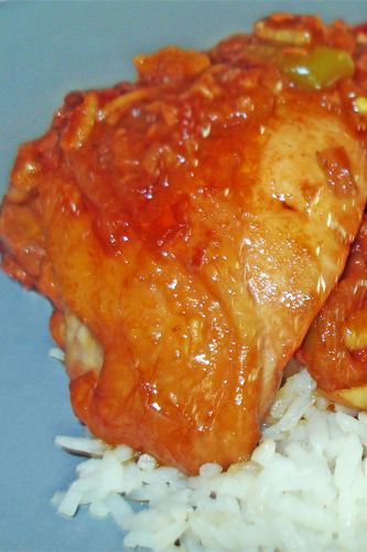 Coconut Chicken Adobo