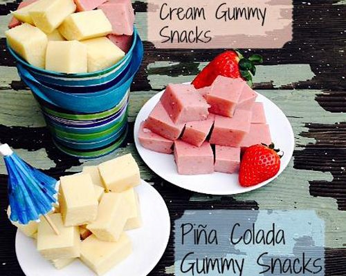 Piña Colada Gummy Snacks
