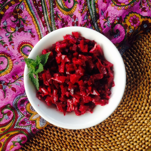 Raw Beet Salad