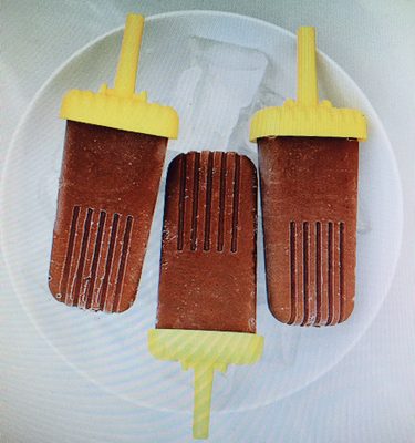 Chocolate Coconut Avocado Pops