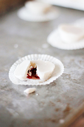 Raspberry Coconut Candy