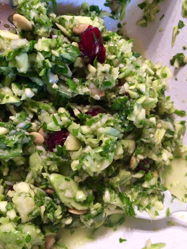 Shredded Zucchini Salad with Coconut Water Vinegar