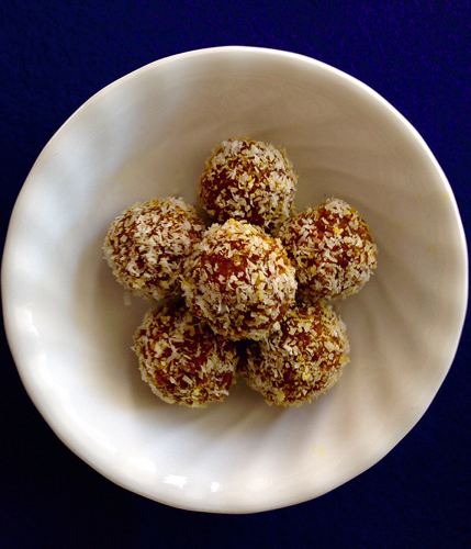 Carrot Coconut Balls
