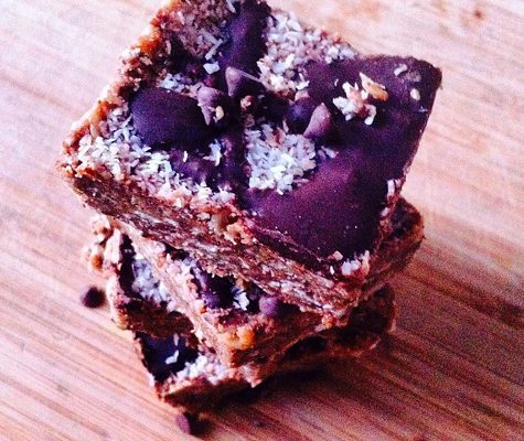 Coconut + Chocolate Energy Bars