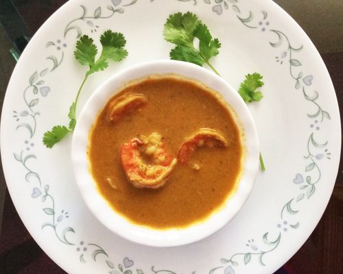 Indian Coconut Prawn Curry