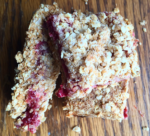 Gluten-Free Cranberry Oat Bars