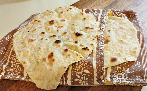 Homemade, Fresh Flour Tortillas