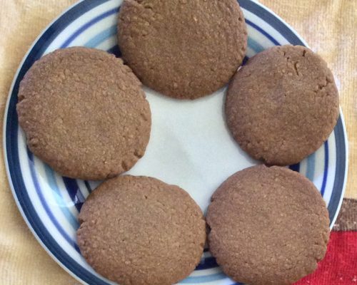 Whole Wheat Coconut Cookies