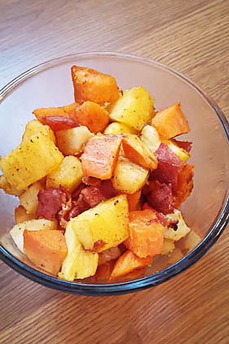 Hawaiian Breakfast Hash