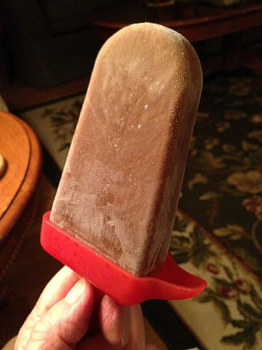 Chocolate Coconut Frozen Pops