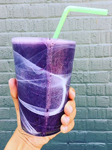 Don’t Matcha Me Blue Smoothie